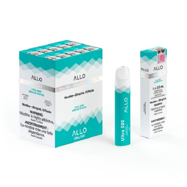 allo ultra 500 2ml disposable cool mint allo ultra 500 2ml disposable cool mint