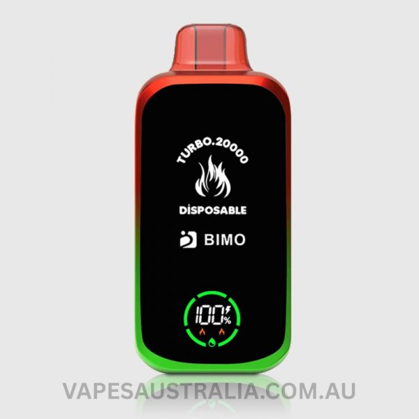 bimo turbo 20000 puffs strawberry kiwi