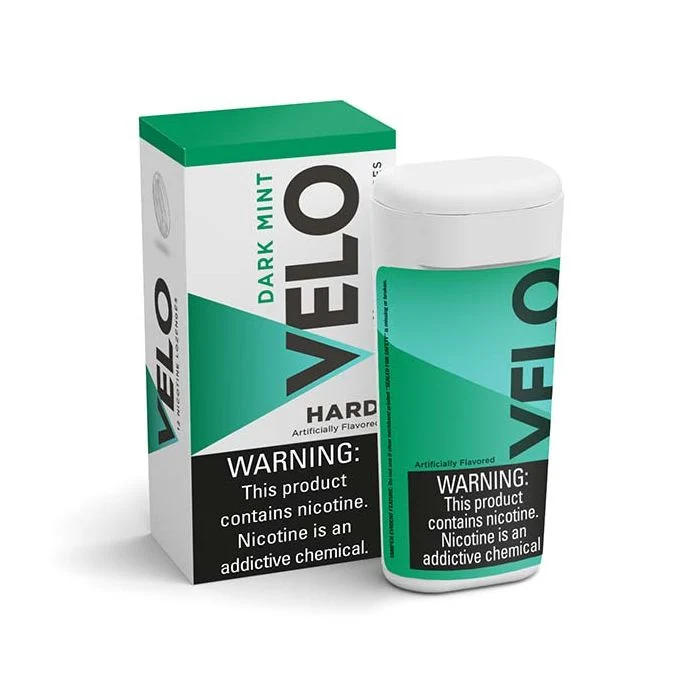 velo mint dark nicotine lozenges
